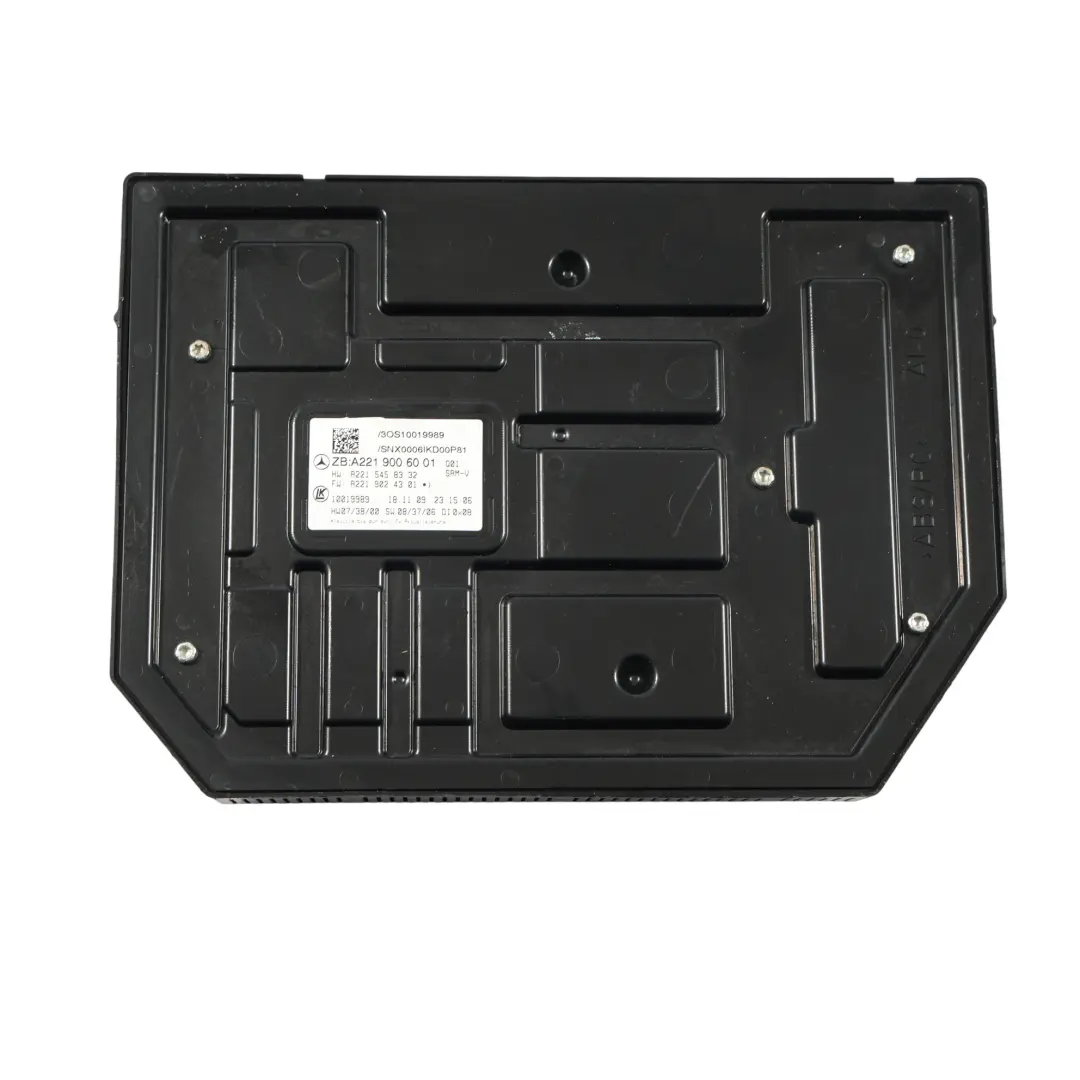 SAM Signal Acquisition Control Module Driver Side ECU to Mercedes W221 with Part number A2219006001 Mercedes W221 SAM Signal Acquisition Control Module Driver Side ECU - SKU A2219006001 - Part number A2219006001