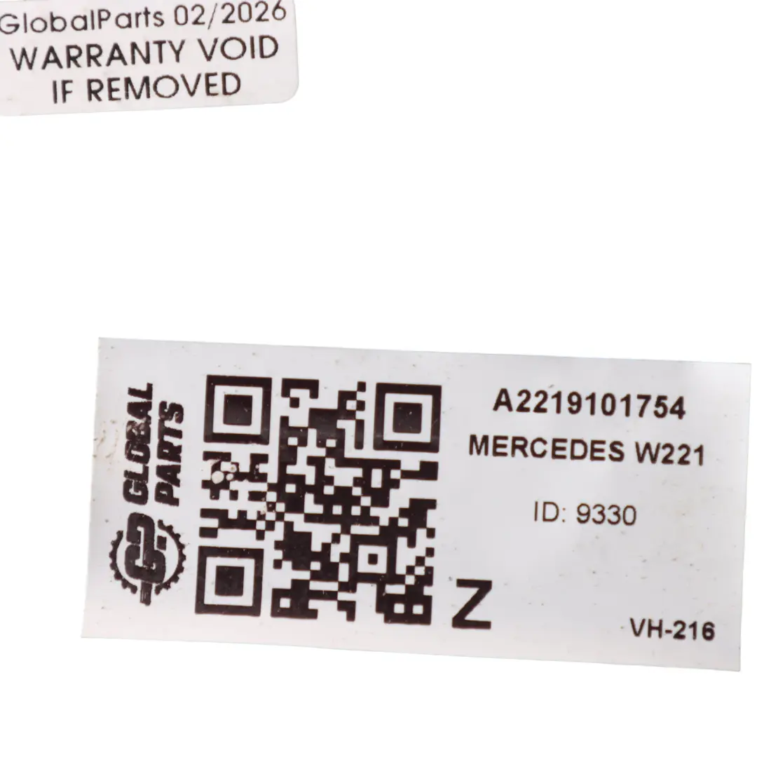 Finisher Trim Panel Front Left N/S Black to Mercedes W221 Seat Cover with Part number A2219101754 Mercedes W221 Seat Cover Finisher Trim Panel Front Left N/S Black - SKU A2219101754 - Part number A2219101754
