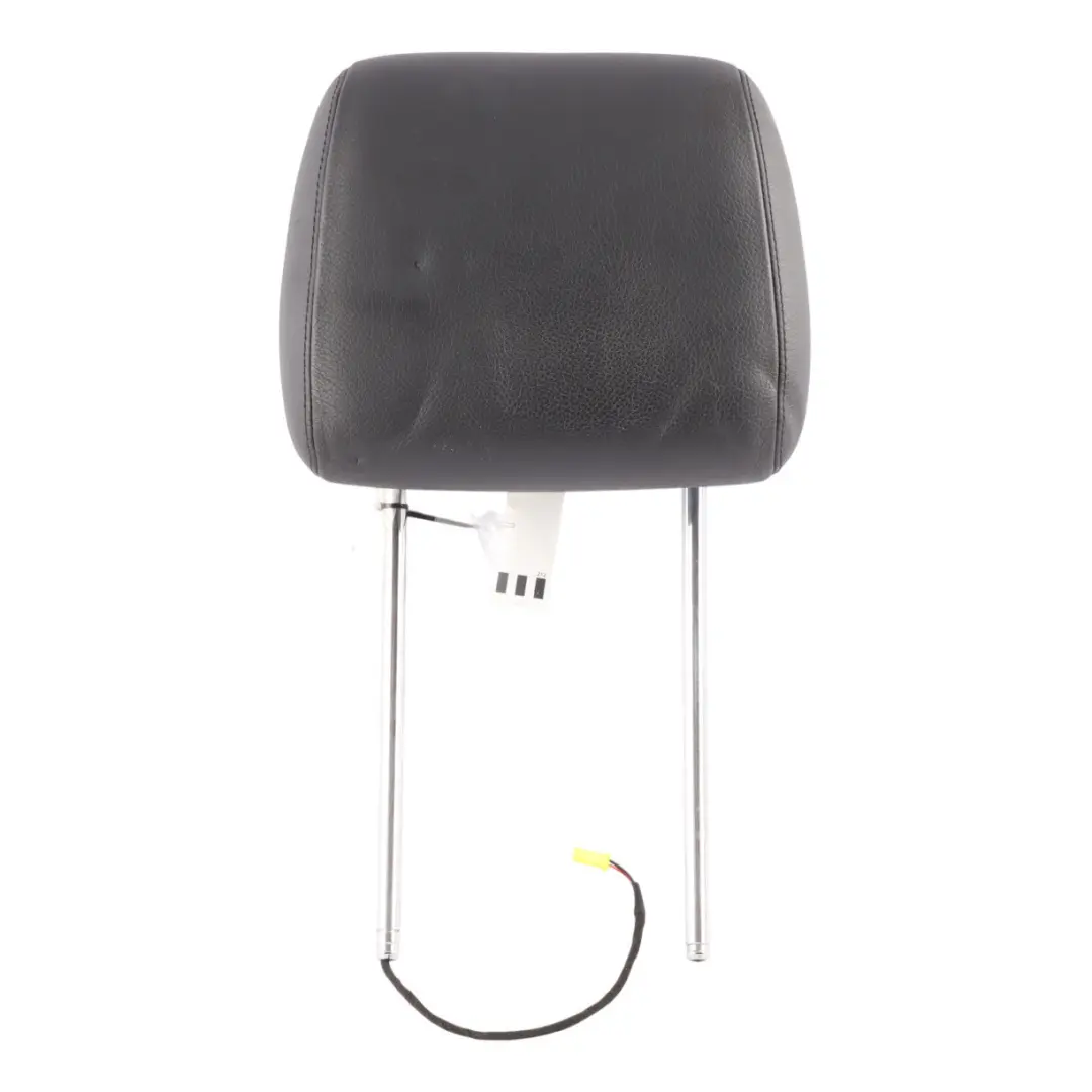 Headrest Front Left Right N/O/S Cover Black Leather to Mercedes W221 Seat with Part number A2219707350 Mercedes W221 Seat Headrest Front Left Right N/O/S Cover Black Leather - SKU A2219707350 - Part number A2219707350