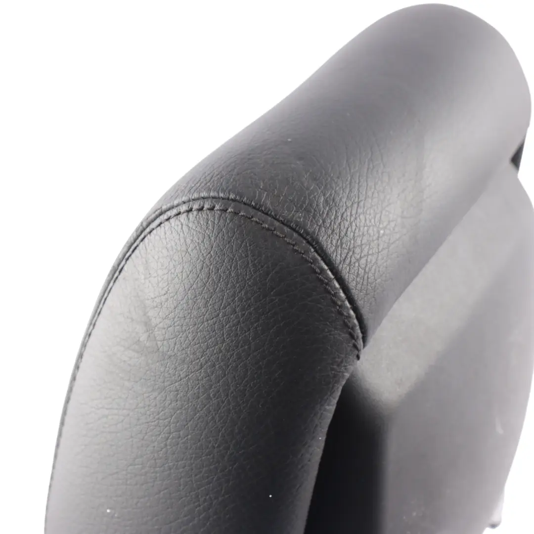Headrest Front Left Right N/O/S Cover Black Leather to Mercedes W221 Seat with Part number A2219707350 Mercedes W221 Seat Headrest Front Left Right N/O/S Cover Black Leather - SKU A2219707350 - Part number A2219707350