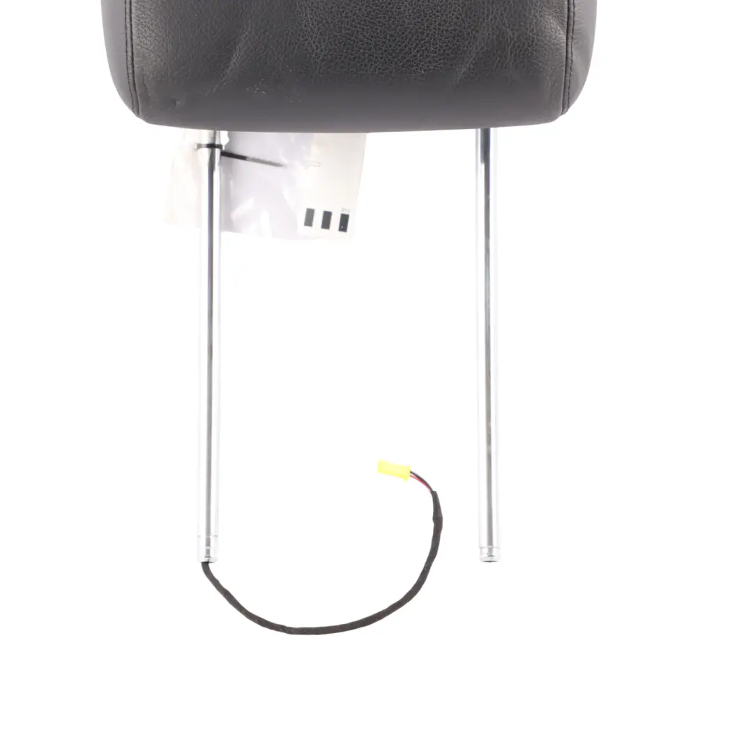 Headrest Front Left Right N/O/S Cover Black Leather to Mercedes W221 Seat with Part number A2219707350 Mercedes W221 Seat Headrest Front Left Right N/O/S Cover Black Leather - SKU A2219707350 - Part number A2219707350