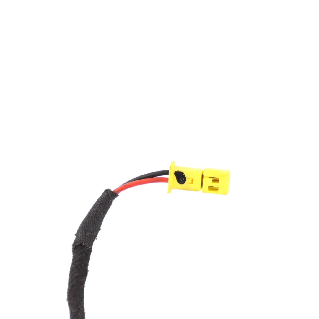 Mercedes W221 Seat Headrest Front Left Right N/O/S Cover Black Leather - SKU A2219707350 - Part number A2219707350