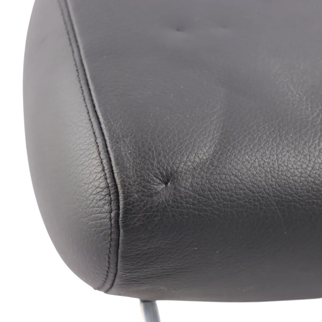 Headrest Front Left Right N/O/S Cover Black Leather to Mercedes W221 Seat with Part number A2219707350 Mercedes W221 Seat Headrest Front Left Right N/O/S Cover Black Leather - SKU A2219707350 - Part number A2219707350