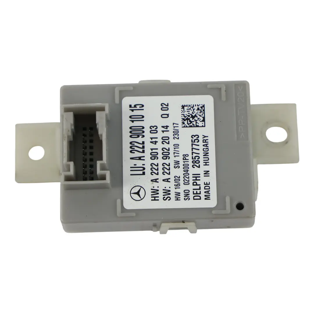 Mercedes W213 C238 Unità Di Controllo Luci Ambiente Modulo ECU - SKU A2229001015 - Numero di parte A2229001015
