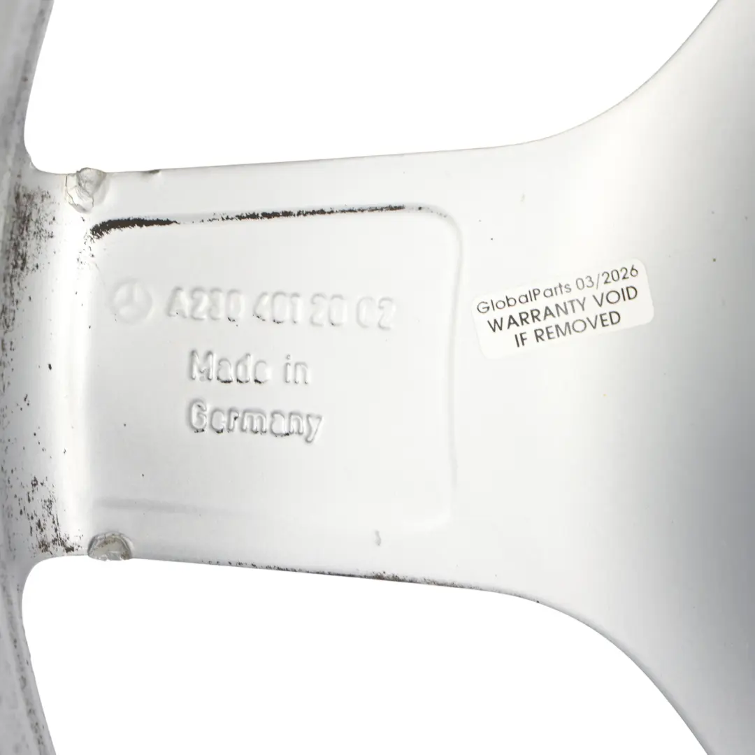 Jante Avant Alliage 18" 8,5J ET:30 Rayon Étoilé pour Mercedes SL R230 AMG à propos du numéro de pièce A2304012002 Mercedes SL R230 AMG Jante Avant Alliage 18" 8,5J ET:30 Rayon Étoilé - SKU A2304012002-1 - Numéro de pièce A2304012002