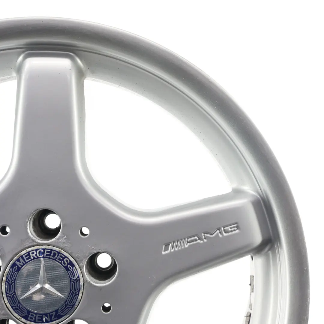 Mercedes SL R230 AMG Front Wheel Alloy Rim 18" 8.5J ET:30 Star Spoke - SKU A2304012002-1 - Part number A2304012002
