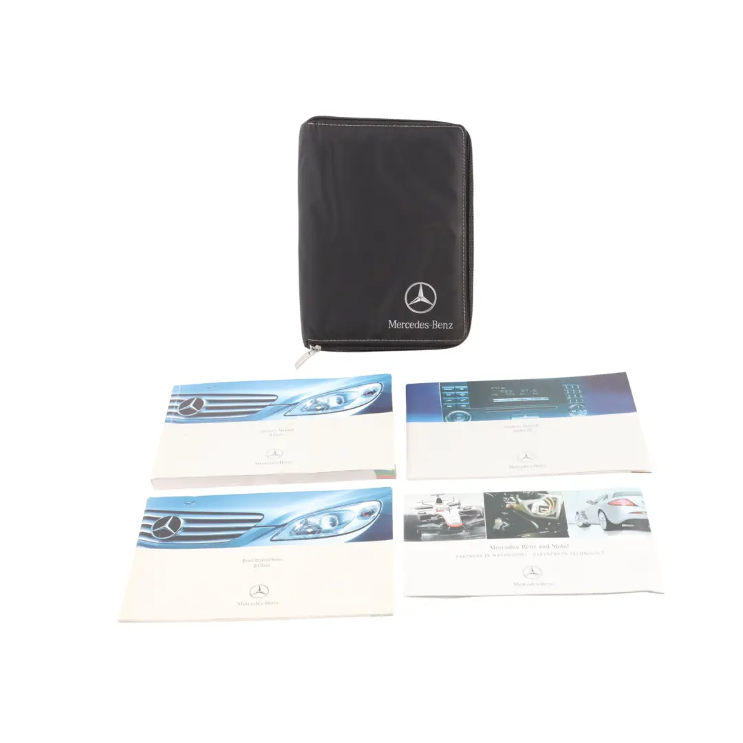 Mercedes W245 Service Booklet Owner's Handbook Set Pouch Case Wallet - SKU A2455843482 - Part number A2455843482