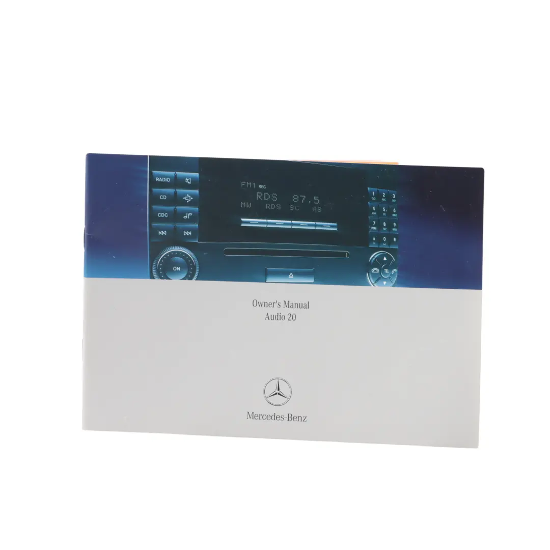 Mercedes W245 Service Booklet Owner's Handbook Set Pouch Case Wallet - SKU A2455843482 - Part number A2455843482