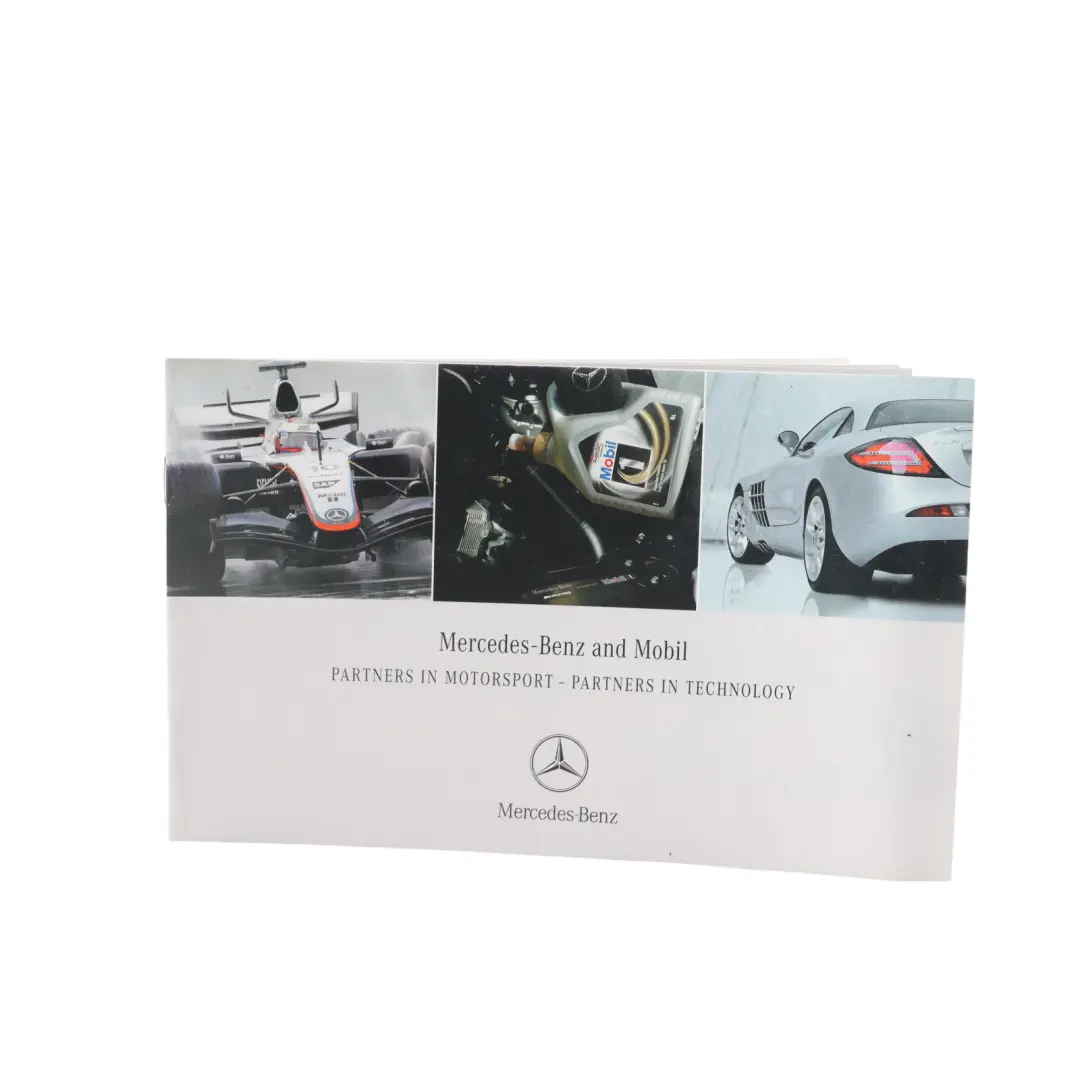 Mercedes W245 Service Booklet Owner's Handbook Set Pouch Case Wallet - SKU A2455843482 - Part number A2455843482