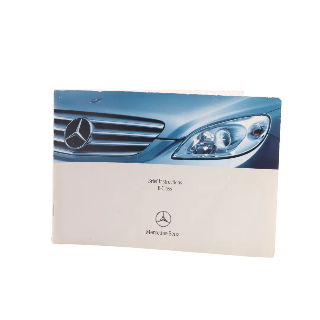 Service Booklet Owner's Handbook Set Pouch Case Wallet to Mercedes W245 with Part number A2455843482 Mercedes W245 Service Booklet Owner's Handbook Set Pouch Case Wallet - SKU A2455843482 - Part number A2455843482