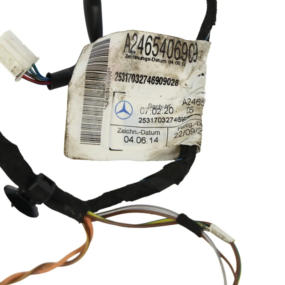 Mercedes C117 X156 W176 Türkabelbaum Hinten Links Rechts - SKU A2465406909 - Teilenummer A2465406909