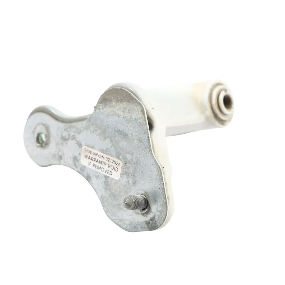 Front Door Bottom Hinge Left N/S Calcite White - 650 to Mercedes W176 W246 with Part number A2467200337 Mercedes W176 W246 Front Door Bottom Hinge Left N/S Calcite White - 650 - SKU A2467200337-CW - Part number A2467200337