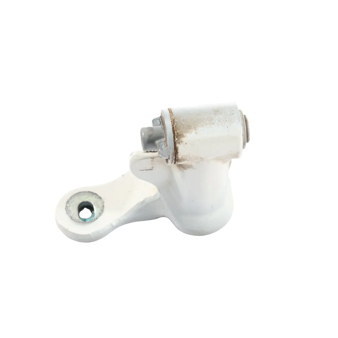 Front Door Bottom Hinge Left N/S Calcite White - 650 to Mercedes W176 W246 with Part number A2467200337 Mercedes W176 W246 Front Door Bottom Hinge Left N/S Calcite White - 650 - SKU A2467200337-CW - Part number A2467200337