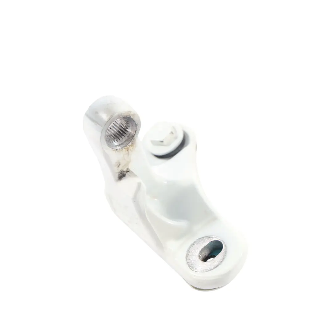 Mercedes W176 W246 Door Hinge Top Upper Hinge Front Left N/S Calcite White - 650 - SKU A2467201137-CW - Part number A2467201137