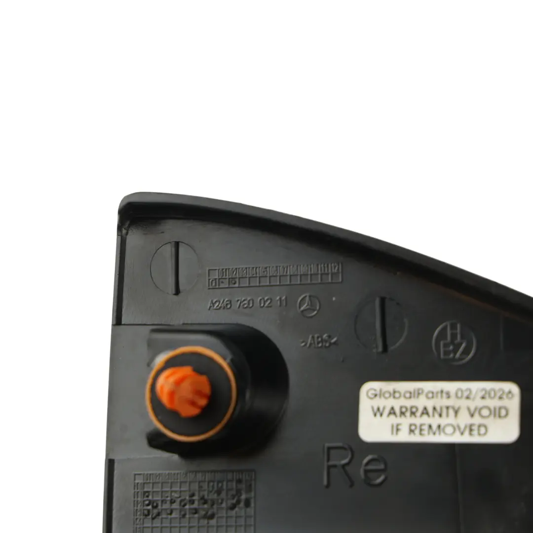 Türkarte Hinten Rechts Blende Abdeckung Schwarz für Mercedes W242 W246 mit Teilenummer A2467300211 Mercedes W242 W246 Türkarte Hinten Rechts Blende Abdeckung Schwarz - SKU A2467300211 - Teilenummer A2467300211