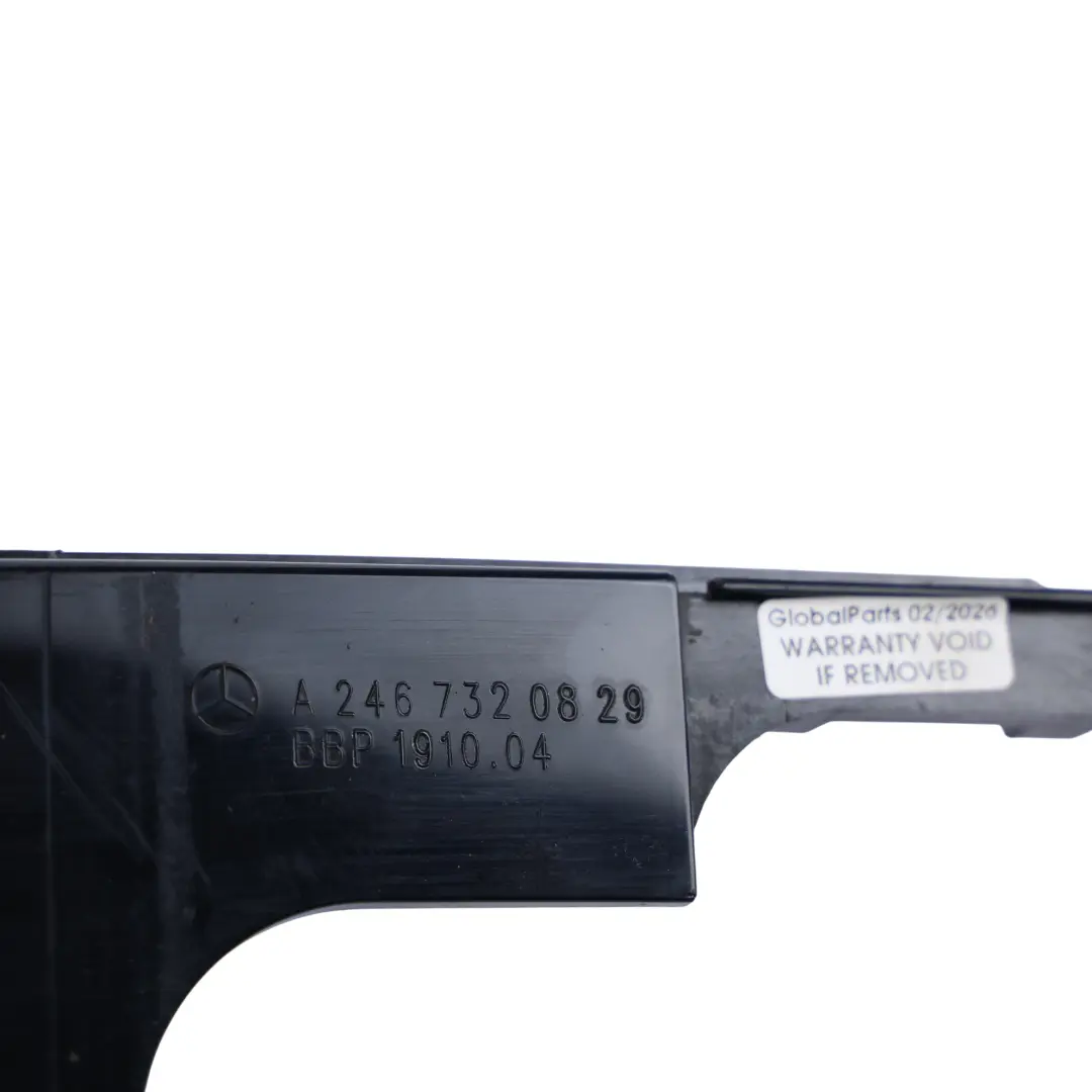 Mercedes W246 Puerta Trasera Embellecedor Panel C-Pilar Derecho - SKU A2467320829 - Número de pieza A2467320829