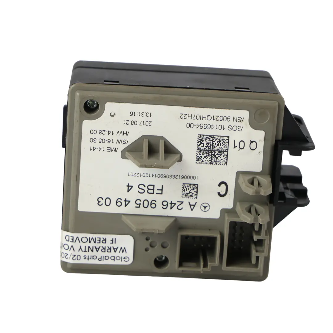 Mercedes C117 W156 W176 W242 Interruttore Accensione Blocco Modulo - SKU A2469054903 - Numero di parte A2469054903