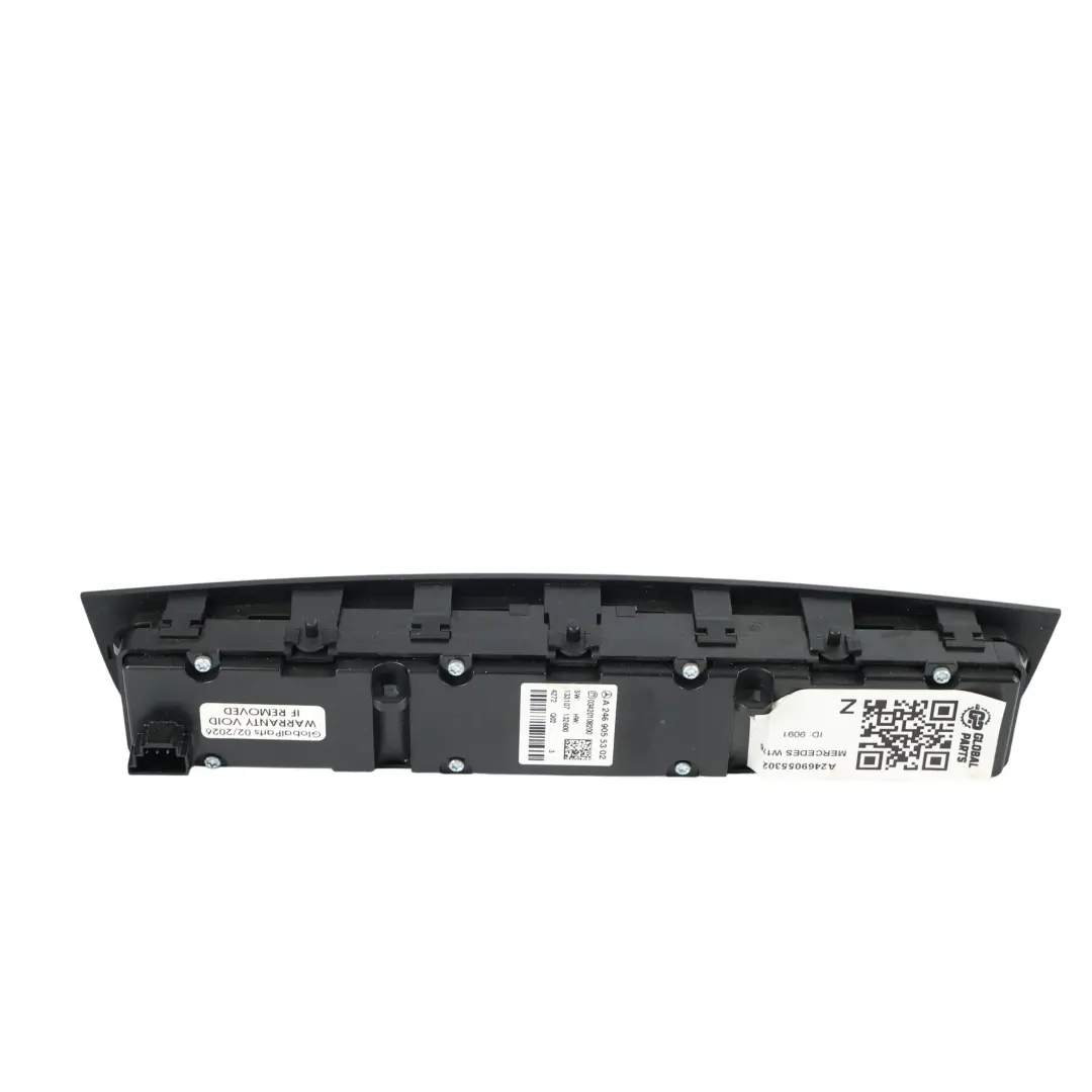 Console Centrale Panneau Feux Détresse ECO pour Mercedes C117 W176 W246 à propos du numéro de pièce A2469055302 Mercedes C117 W176 W246 Console Centrale Panneau Feux Détresse ECO - SKU A2469055302 - Numéro de pièce A2469055302