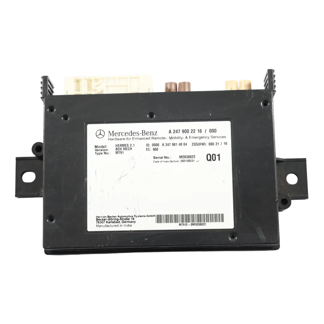 Mercedes C118 W177 W247 W907 Module De Commande Bluetooth ECU - SKU A2479002216 - Numéro de pièce A2479002216
