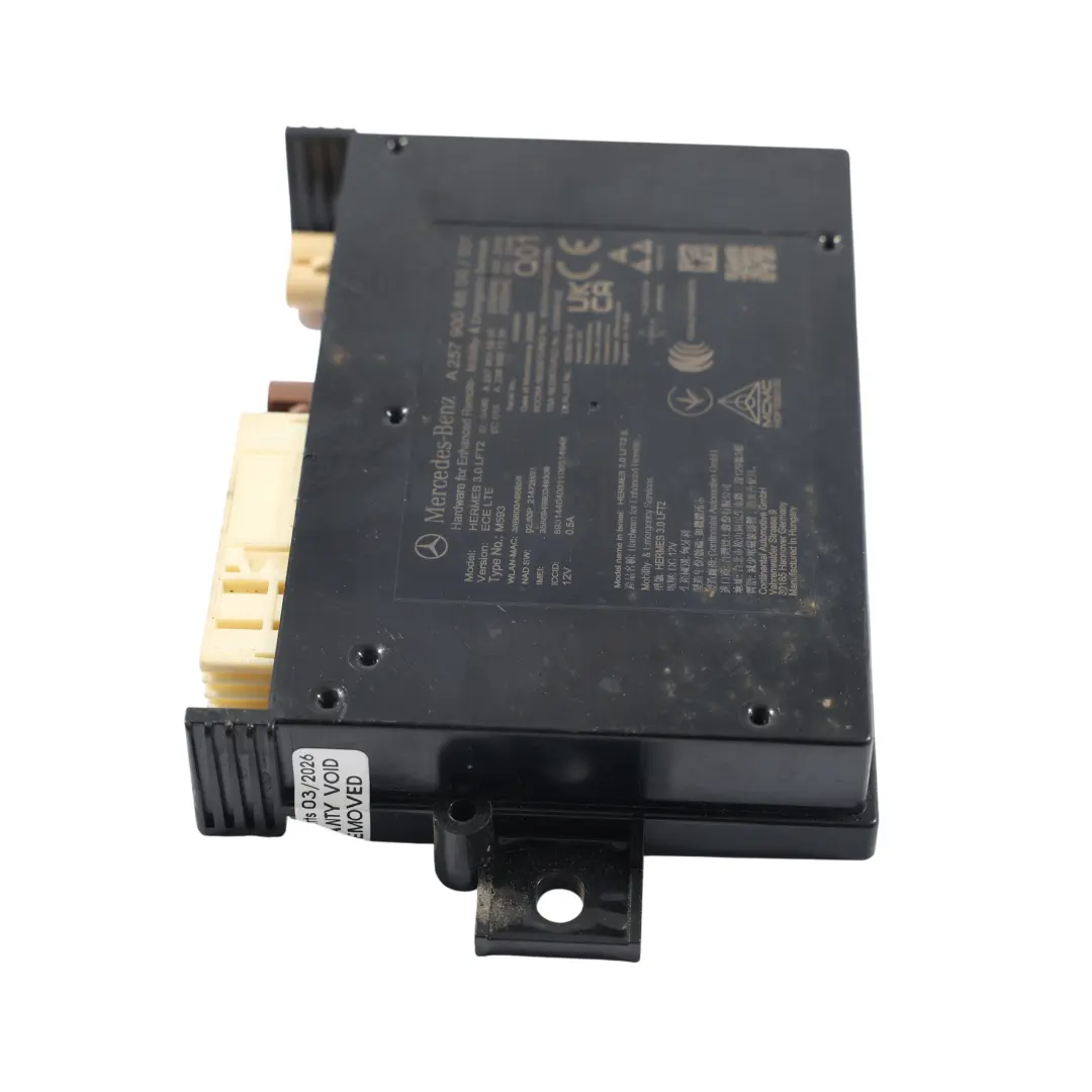 W167 W177 W205 W213 C238 Kommunikations Modul Einheit für Mercedes C118 mit Teilenummer A2579006600 Mercedes C118 W167 W177 W205 W213 C238 Kommunikations Modul Einheit - SKU A2579006600 - Teilenummer A2579006600
