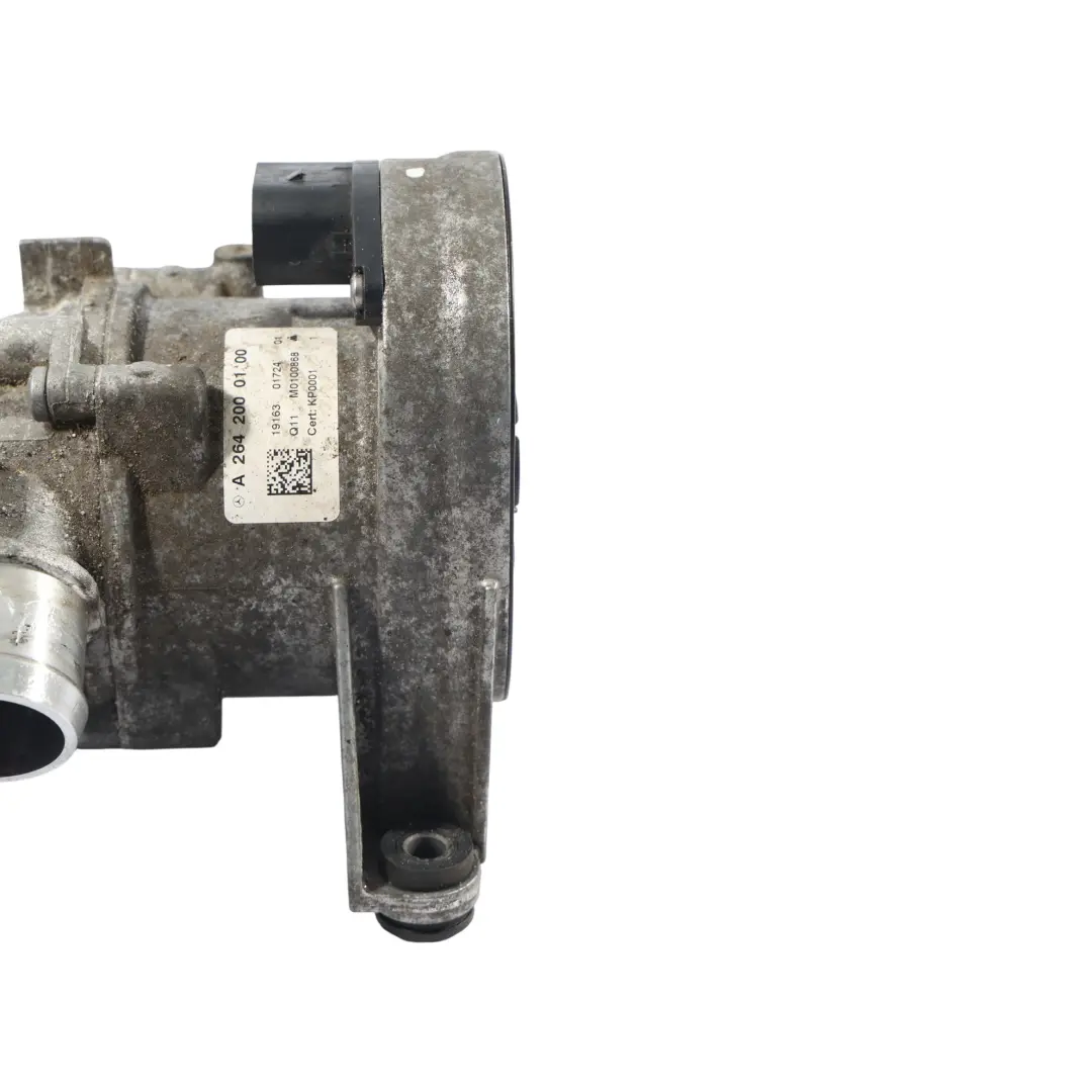 Elektrische Wasser Pumpe Thermostat M264 für Mercedes W205 mit Teilenummer A2642000100 Mercedes W205 Elektrische Wasser Pumpe Thermostat M264 - SKU A2642000100-1 - Teilenummer A2642000100