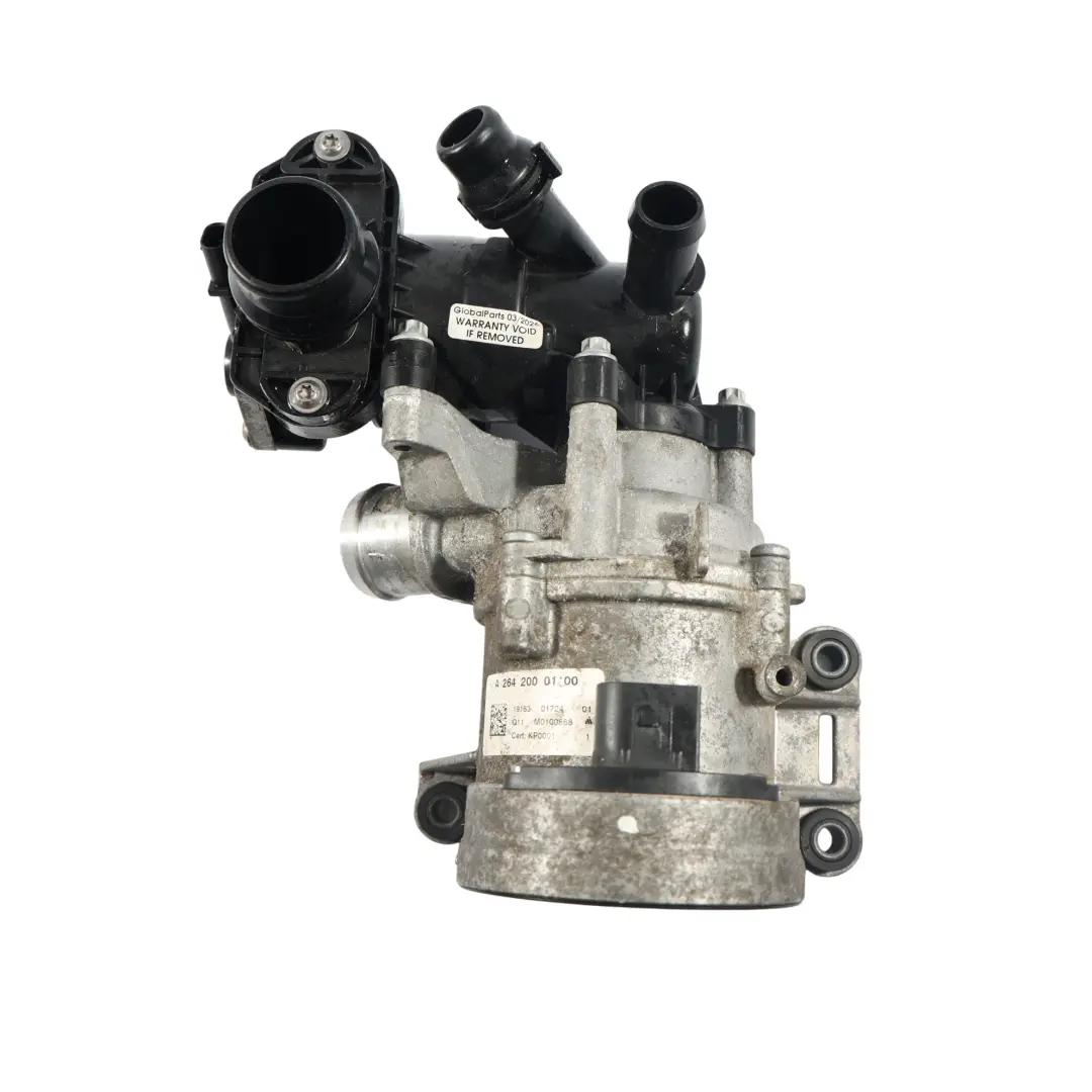Pompa Acqua Elettrica Termostato Motore M264 per Mercedes W205 con numero di parte A2642000100 Mercedes W205 Pompa Acqua Elettrica Termostato Motore M264 - SKU A2642000100-1 - Numero di parte A2642000100