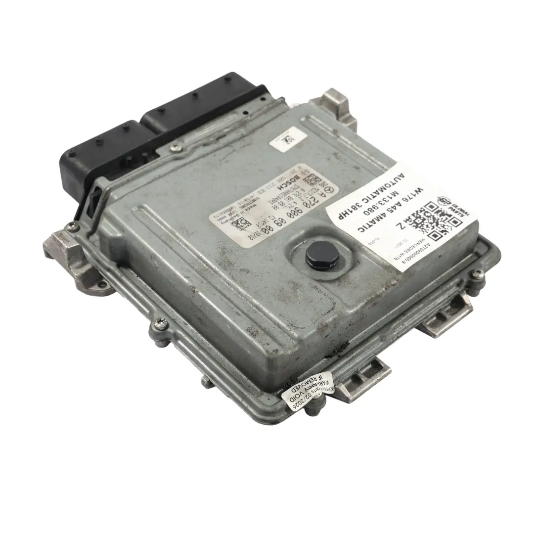 A45 4Matic M133.980 381HP Moduł Silnika Automat do Mercedes W176 o numerze A2709000900 Mercedes W176 A45 4Matic M133.980 381HP Moduł Silnika Automat - SKU A2709000900-9 - Numer Części A2709000900