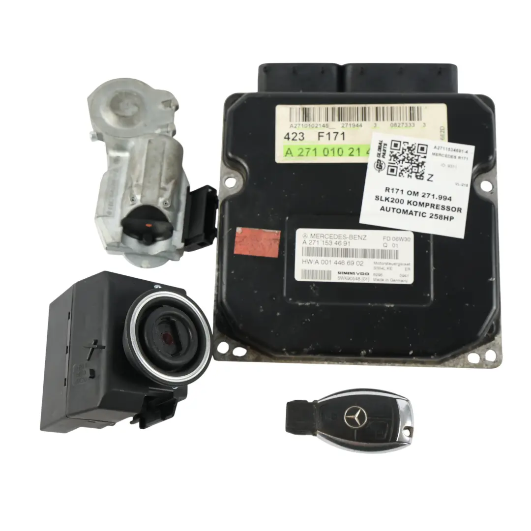 Mercedes R171 SLK200 271.944 163HP Kit Centralina Motore Automatico - SKU A2711534691-4 - Numero di parte A2711534691