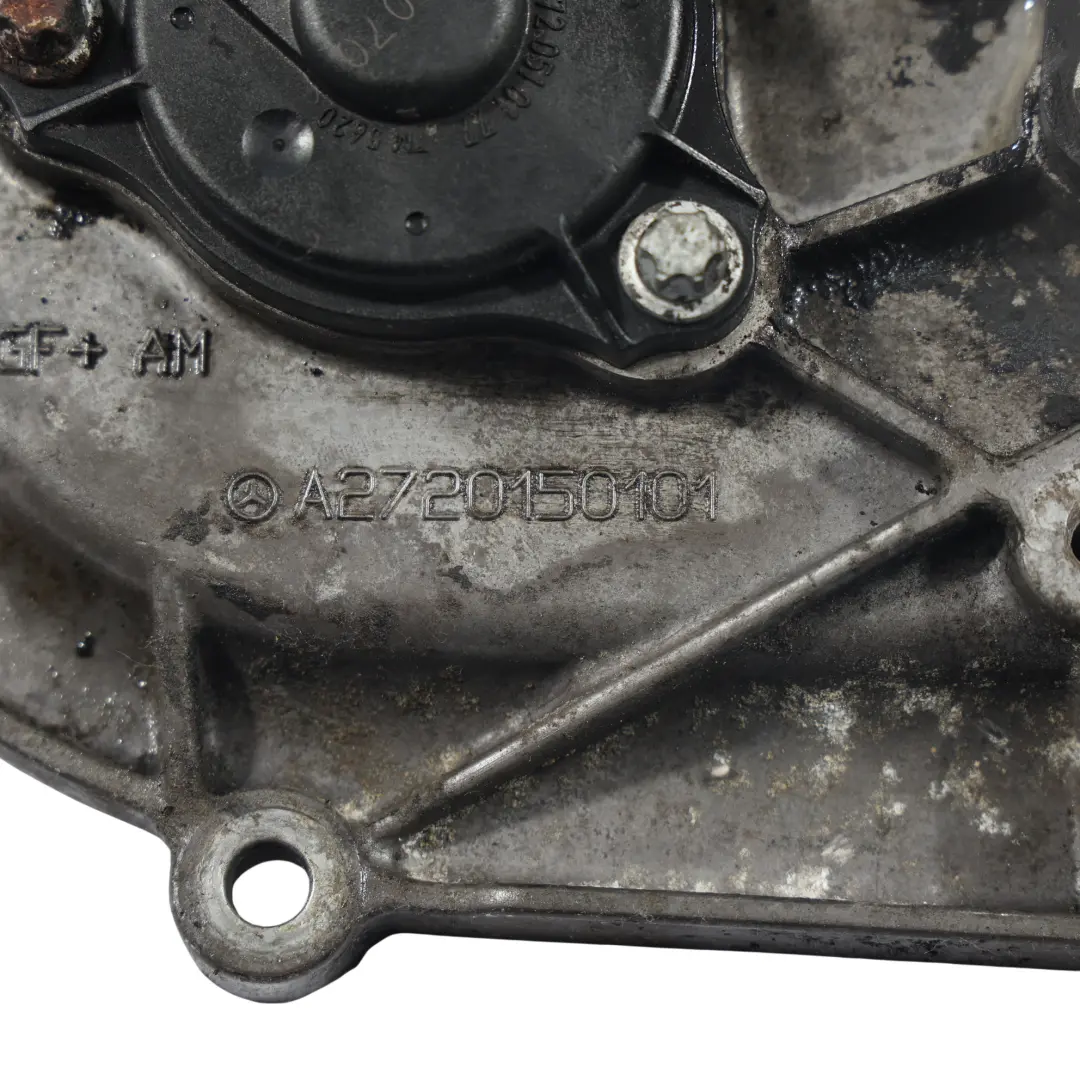 Cubierta Cadena Distribución Derecho M272 para Mercedes W204 W221 con número de pieza A2720150101 Mercedes W204 W221 Cubierta Cadena Distribución Derecho M272 - SKU A2720150101-1 - Número de pieza A2720150101