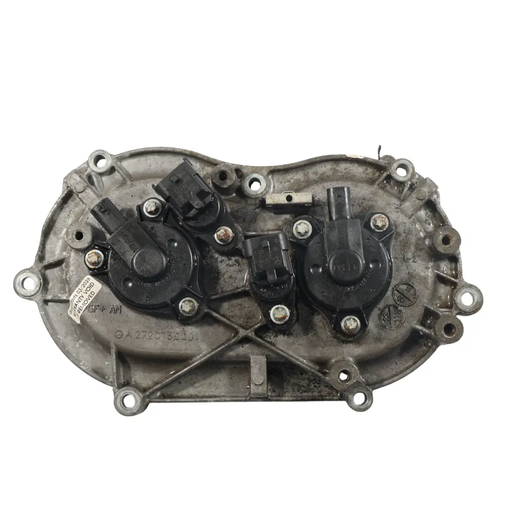 Mercedes W204 W221 Camshaft Timing Chain Cover Panel Left N/S M272 - SKU A2720150201-1 - Part number A2720150201