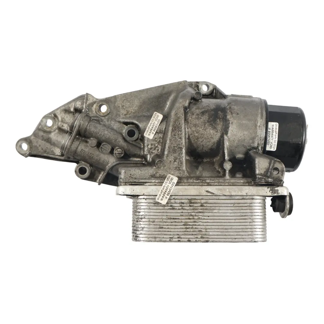 Mercedes W164 W204 W207 W212 Oil Filter Housing Cooler M272 M273 A2721800410 - SKU A2721800510-2 - Part number A2721800510