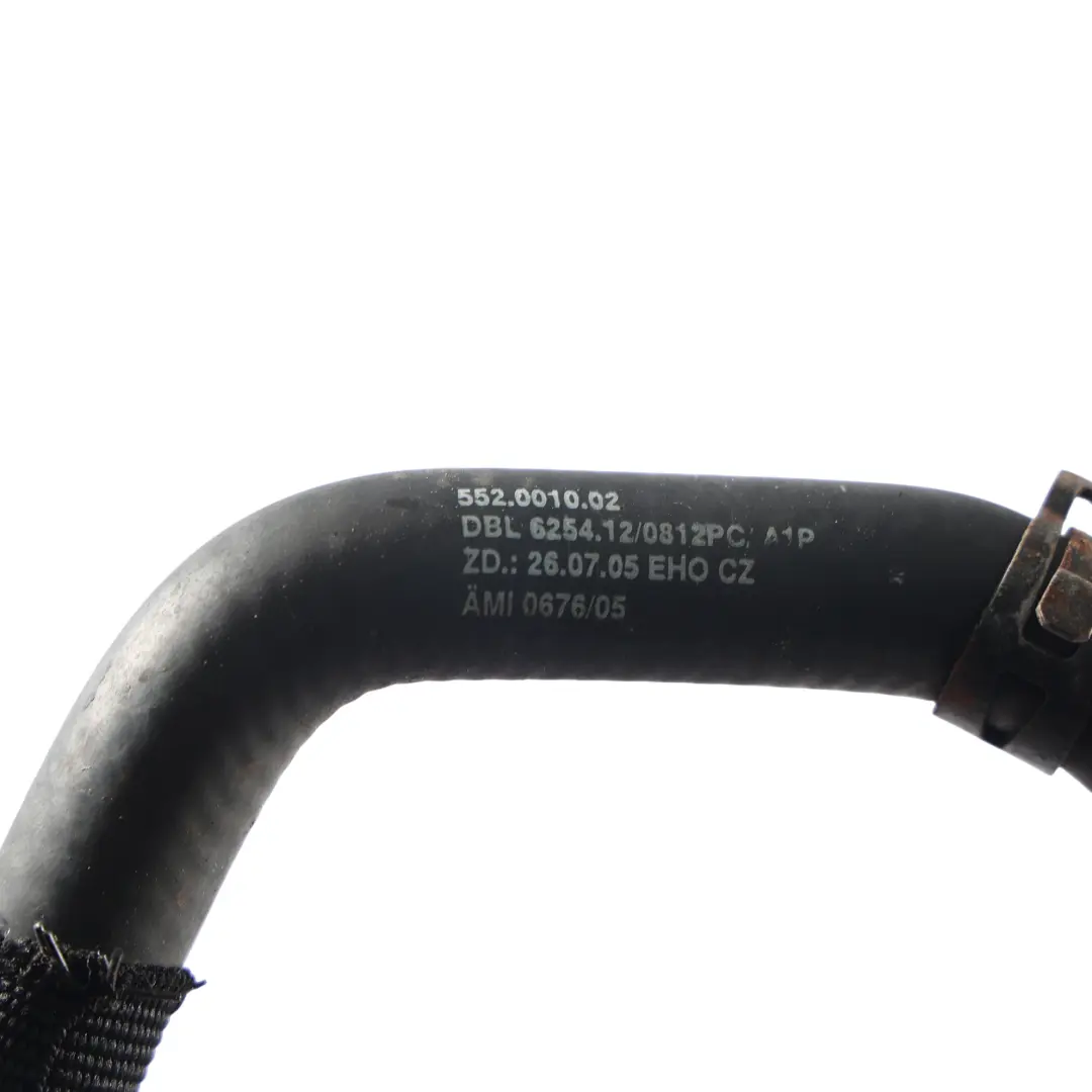 Mercedes W212 M272 EGR Shutoff Valve Pipe Hose Line Tube - SKU A2722001651 - Part number A2722001651