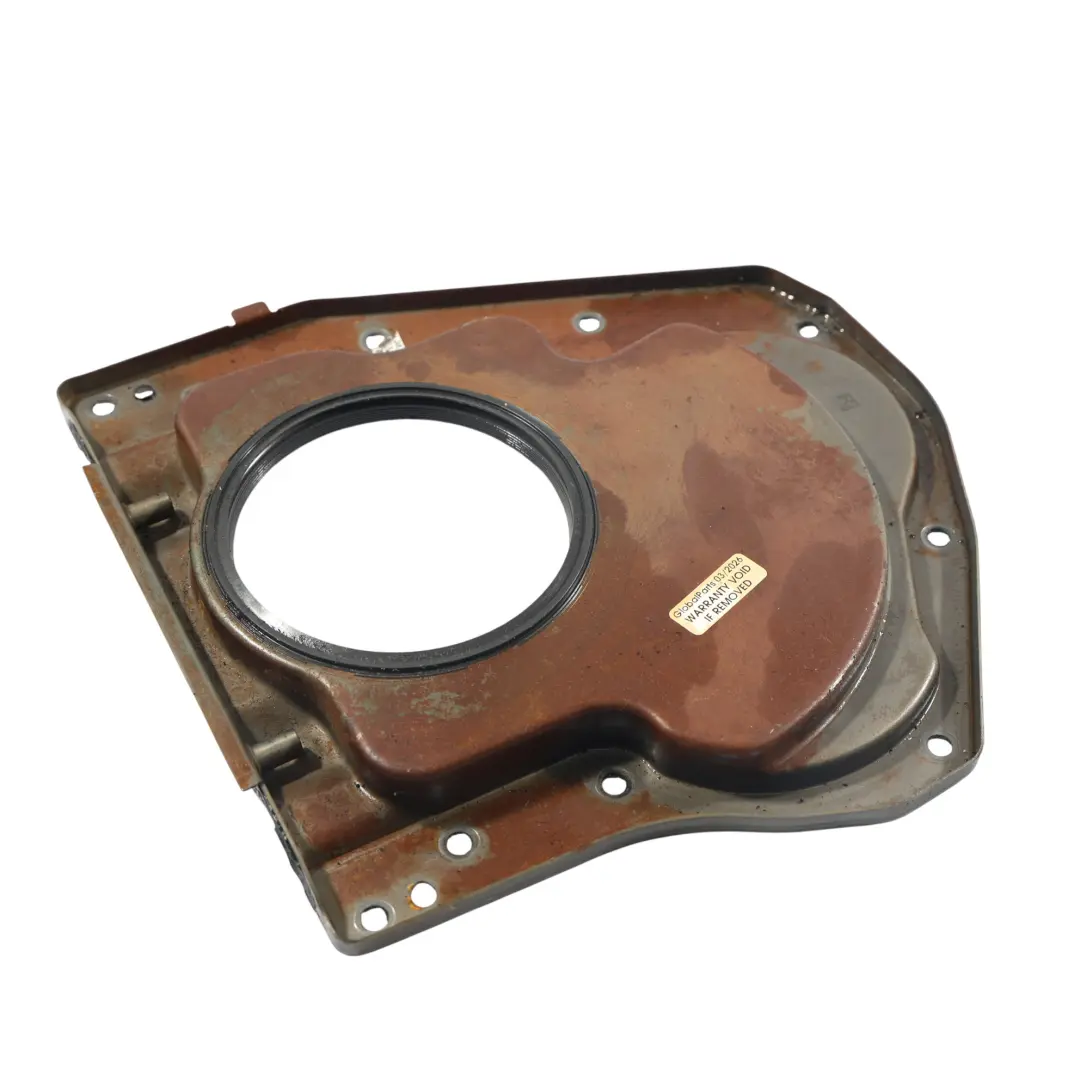 Crankcase Supporting Plate M273 to Mercedes W212 W221 Engine Rear Cover with Part number A2730100614 Mercedes W212 W221 Engine Rear Cover Crankcase Supporting Plate M273 - SKU A2730100614 - Part number A2730100614