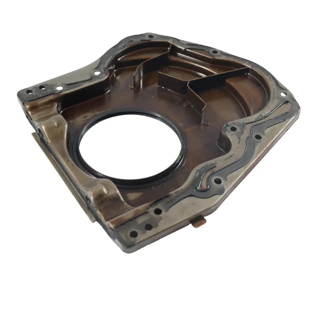 Mercedes W212 W221 Tapa Motor Trasera Placa Soporte Cárter M273 - SKU A2730100614 - Número de pieza A2730100614