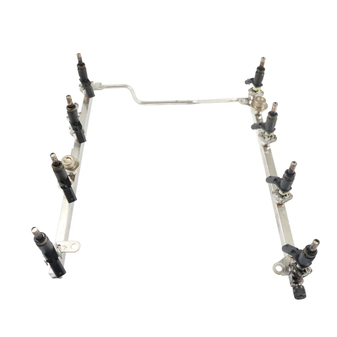 Mercedes W221 Riel Inyección Combustible Inyectores M273 - SKU A2730700795 - Número de pieza A2730700795