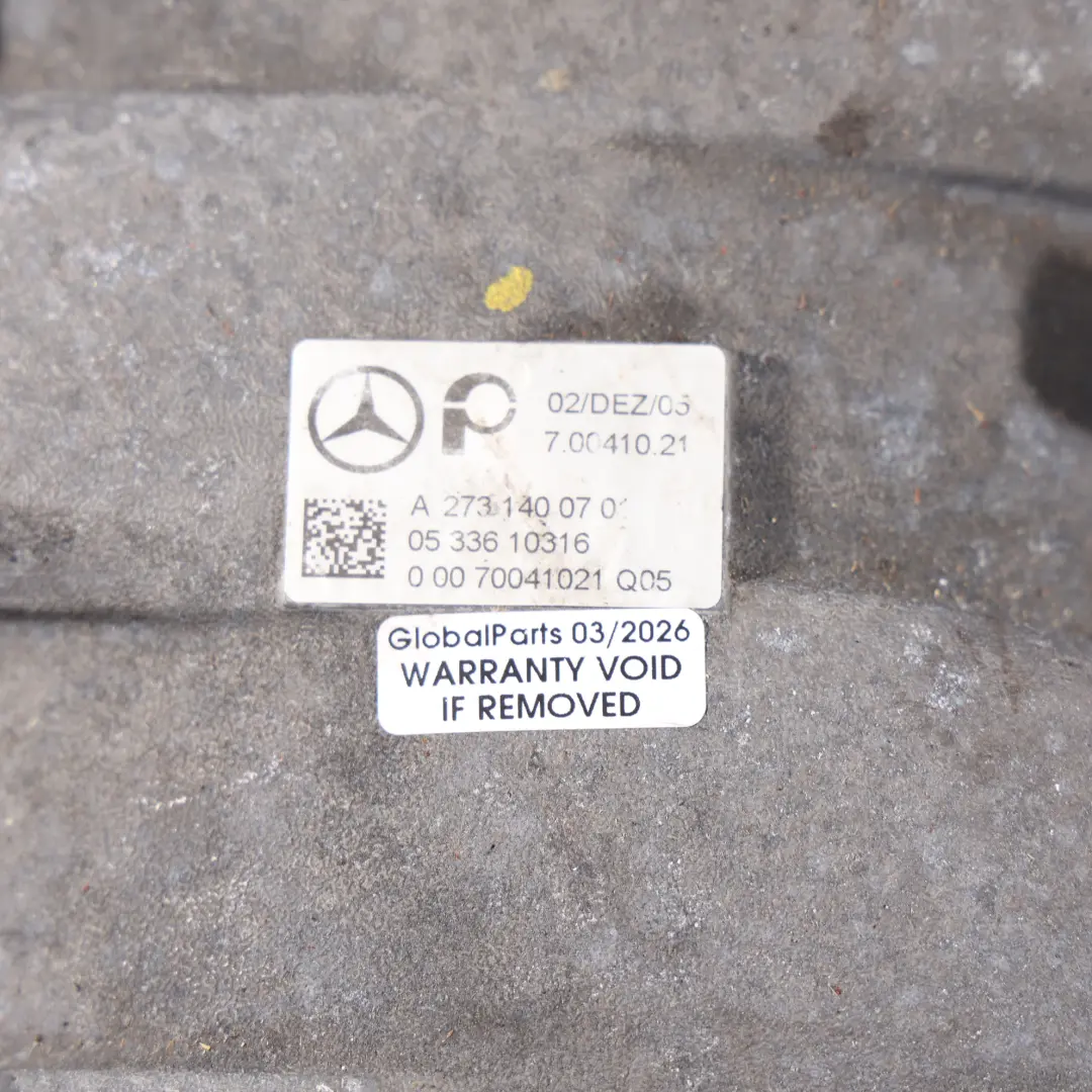 Ansaug Krümmer M273 Benzin Motor für Mercedes W164 W221 mit Teilenummer A2731400701 Mercedes W164 W221 Ansaug Krümmer M273 Benzin Motor - SKU A2731400701 - Teilenummer A2731400701