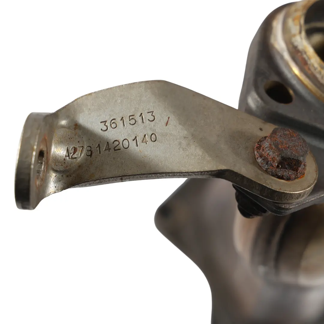 Mercedes C216 W221 Exhaust Pipe Manifold Side Left N/S - SKU A2781400108 - Part number A2781400108