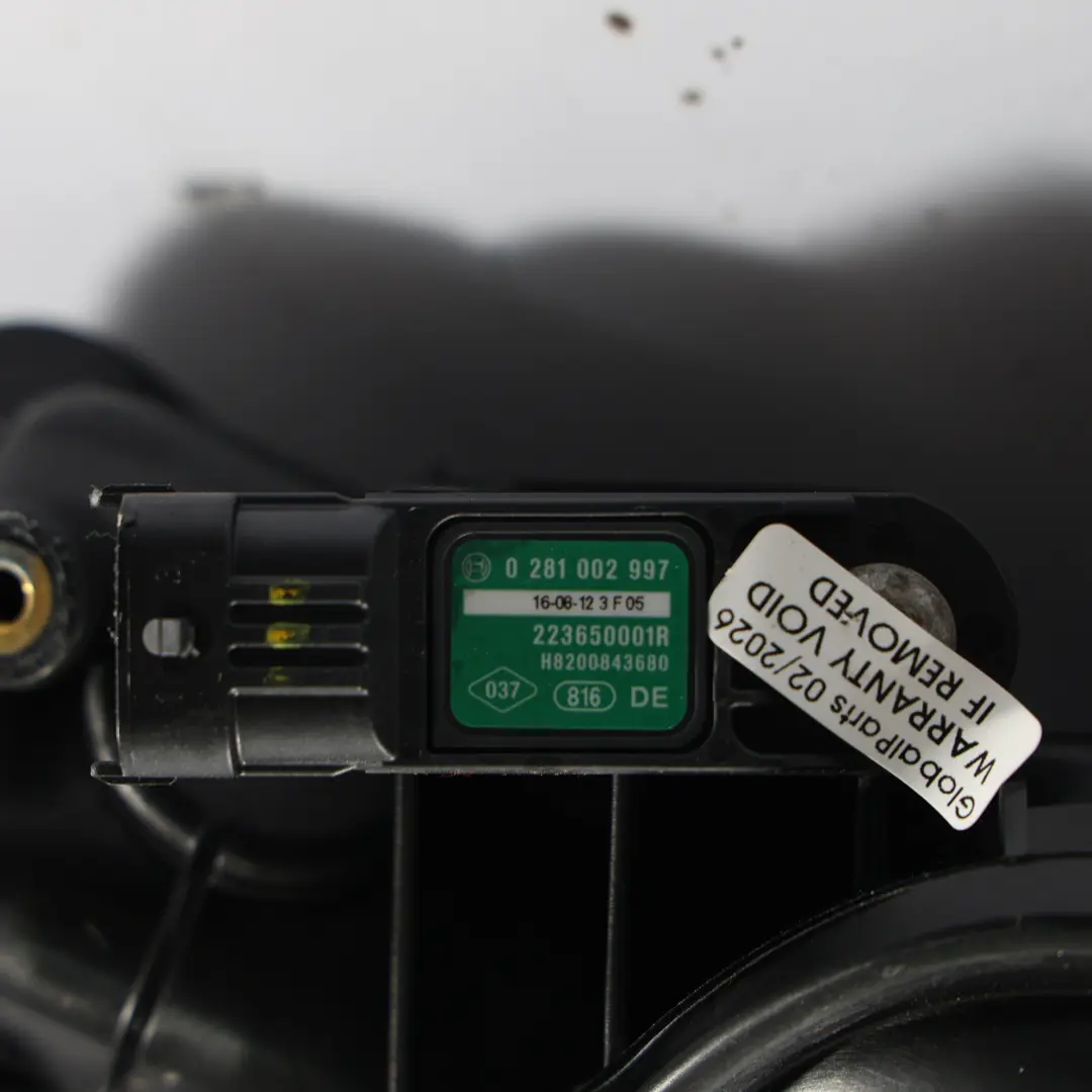 A453 Presa D'Aria Manifolf M281 Benzina 140039911R per Smart Fortwo con numero di parte A2810900637 Smart Fortwo A453 Presa D'Aria Manifolf M281 Benzina 140039911R - SKU A2810900637 - Numero di parte A2810900637