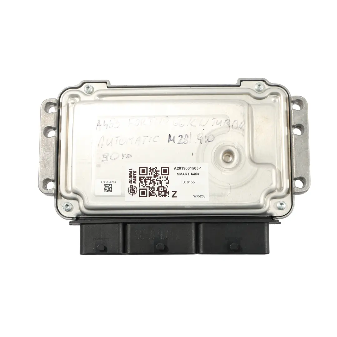 A453 281.910 90KM Zestaw Sterownik Silnika Automat do Smart Fortwo o numerze A2819001503 Smart Fortwo A453 281.910 90KM Zestaw Sterownik Silnika Automat - SKU A2819001503-1 - Numer Części A2819001503