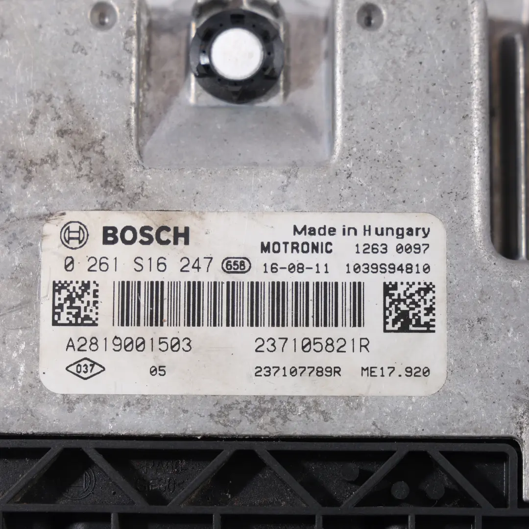 A453 M281.910 90HP Motor Steuerung ECU Kit Automatik für Smart Fortwo mit Teilenummer A2819001503 Smart Fortwo A453 M281.910 90HP Motor Steuerung ECU Kit Automatik - SKU A2819001503-1 - Teilenummer A2819001503