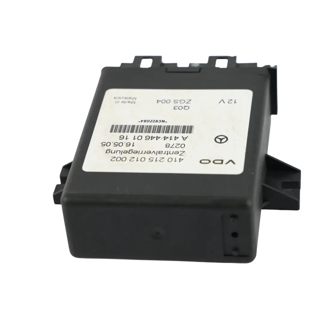 W414 Modulo Controllo Allarme Chiusura Centralizzata ECU per Mercedes con numero di parte A4144460116 Mercedes W414 Modulo Controllo Allarme Chiusura Centralizzata ECU - SKU A4144460116 - Numero di parte A4144460116