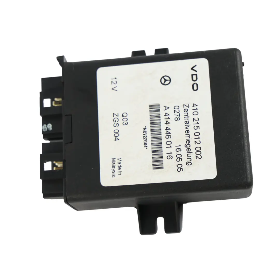 Mercedes W414 Zentralverriegelung Alarm Steuergerät ECU - SKU A4144460116 - Teilenummer A4144460116