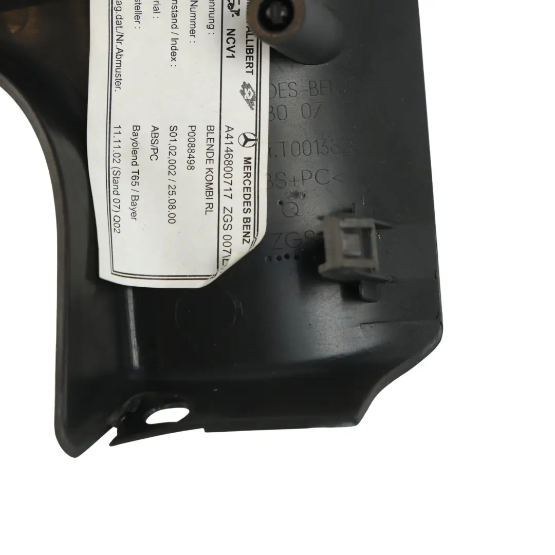 W414 Instrument Cluster Speedometer Surround Reset Button to Mercedes with Part number A4146800717 Mercedes W414 Instrument Cluster Speedometer Surround Reset Button - SKU RHD-A4146800717 - Part number A4146800717