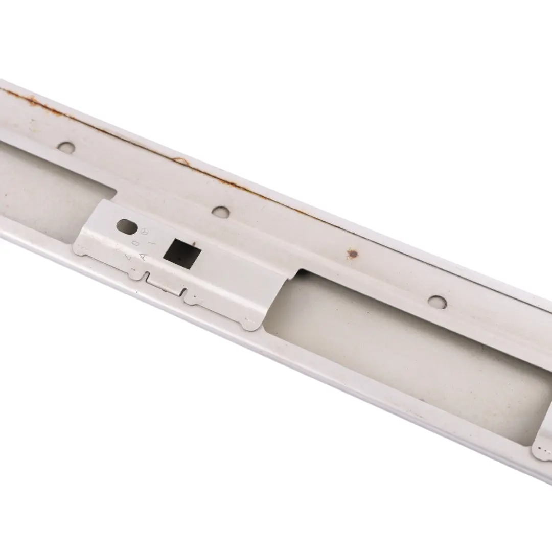 W414 Sliding Door Drip Guide Rail Left N/S Brilliant Silver-9744 to Mercedes Vaneo with Part number A4146900182 Mercedes Vaneo W414 Sliding Door Drip Guide Rail Left N/S Brilliant Silver-9744 - SKU A4146900182-BRS - Part number A4146900182