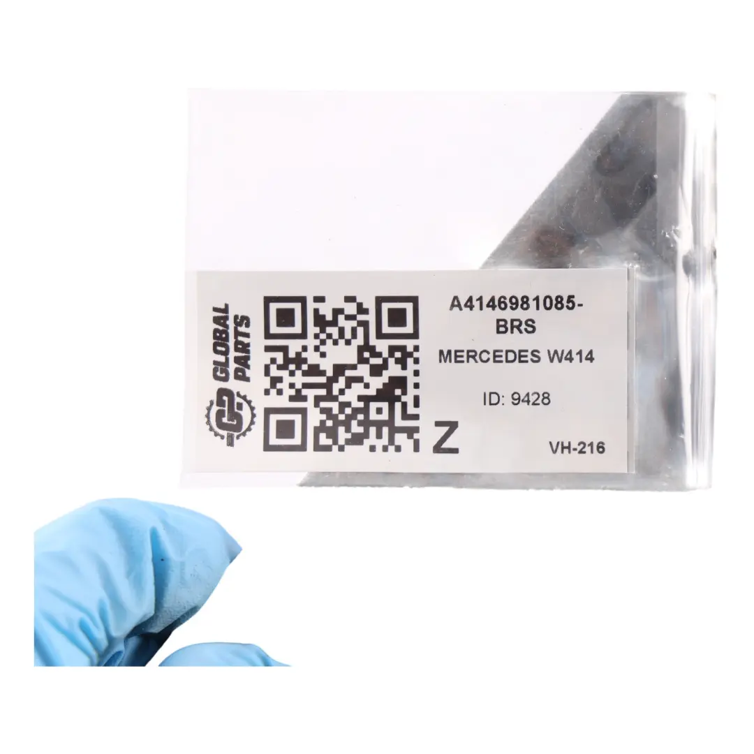 Mercedes Vaneo W414 Sliding Door Trim Moulding Left N/S Brilliant Silver - 9744 - SKU A4146981085-BRS - Part number A4146981085