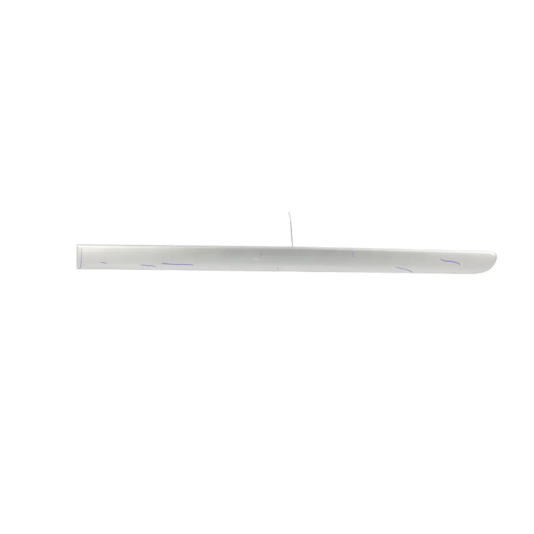 W414 Sliding Door Trim Moulding Left N/S Brilliant Silver - 9744 to Mercedes Vaneo with Part number A4146981085 Mercedes Vaneo W414 Sliding Door Trim Moulding Left N/S Brilliant Silver - 9744 - SKU A4146981085-BRS - Part number A4146981085