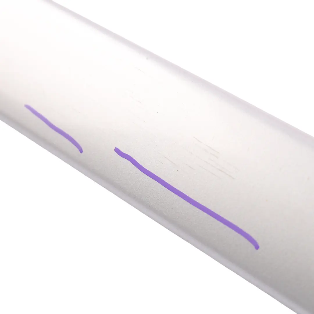 W414 Sliding Door Trim Moulding Left N/S Brilliant Silver - 9744 to Mercedes Vaneo with Part number A4146981085 Mercedes Vaneo W414 Sliding Door Trim Moulding Left N/S Brilliant Silver - 9744 - SKU A4146981085-BRS - Part number A4146981085