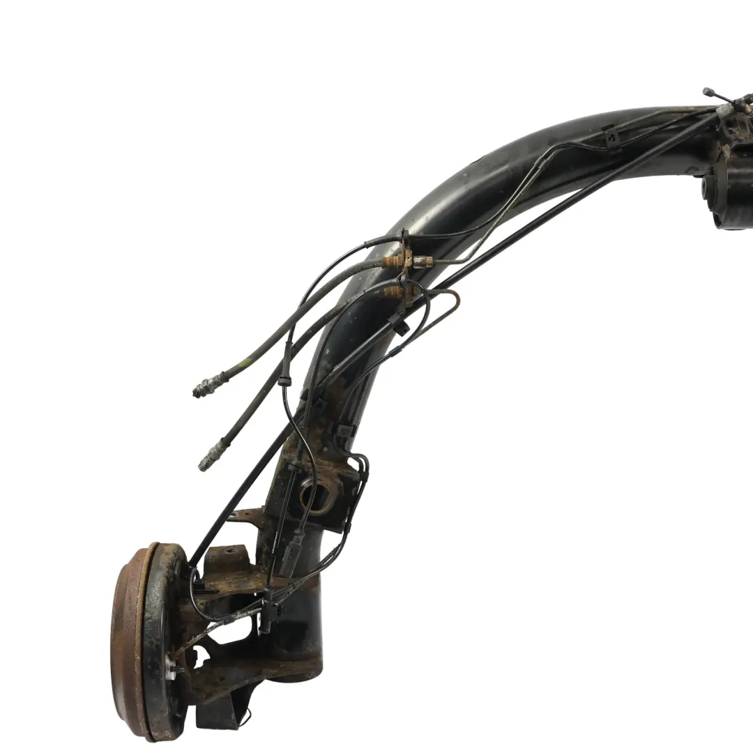 Axle Subframe Beam Cradle Mounting Support to Smart Fortwo 451 Rear with Part number A4513500003 Smart Fortwo 451 Rear Axle Subframe Beam Cradle Mounting Support - SKU A4513500003 - Part number A4513500003