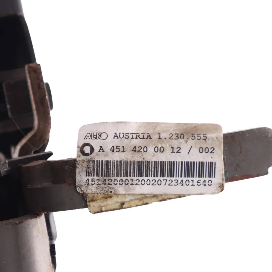 Smart Fortwo A451 Parking Brake Handbrake Level Handle Black - SKU A4514200012 - Part number A4514200012