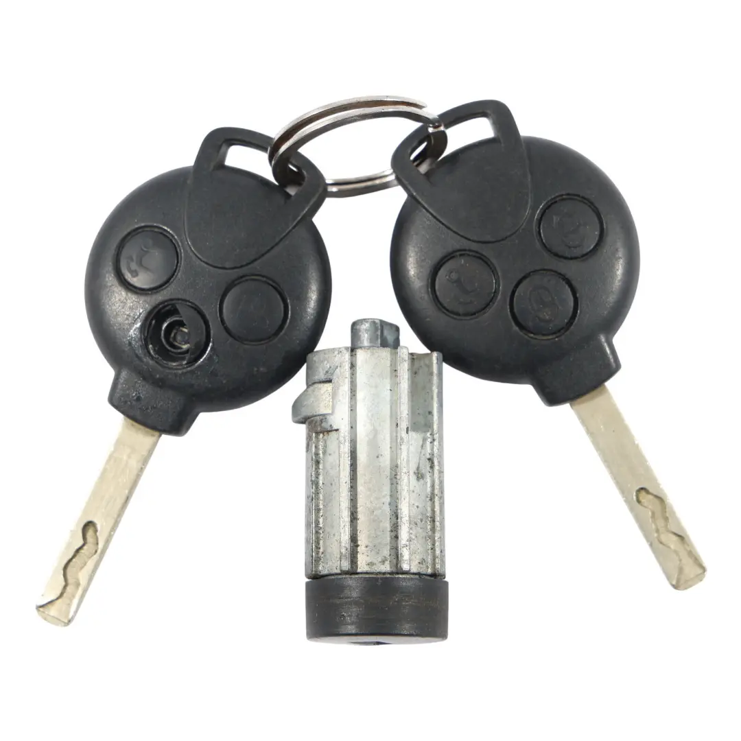 Ignition Lock Barrel Key Reader Fob Set to Smart 451 with Part number A4514330030 Smart 451 Ignition Lock Barrel Key Reader Fob Set - SKU A4514330030 - Part number A4514330030